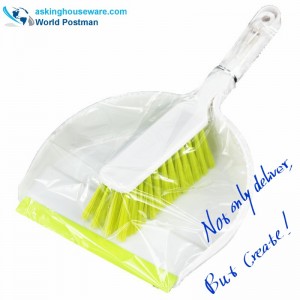 Akbrand Dustpan -harjaharja pitkällä kahvalla